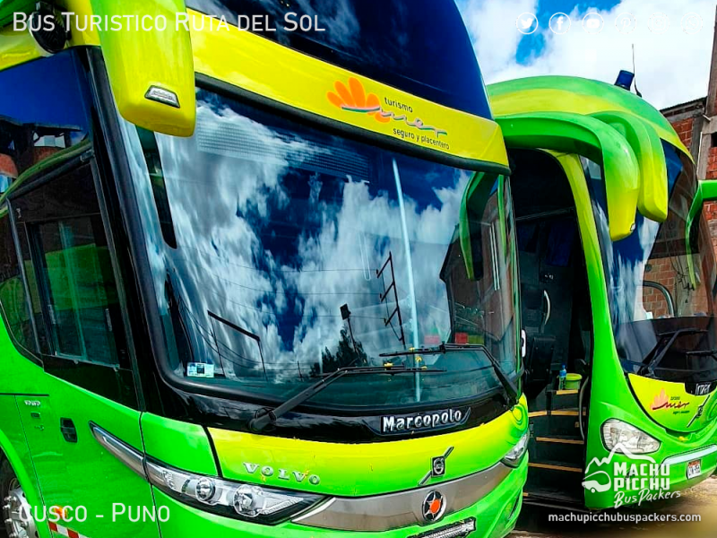 Bus Turístico Ruta del Sol Cusco Puno