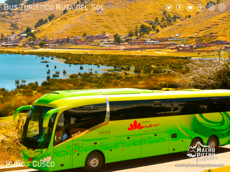 Bus Turístico Ruta del Sol Puno Cusco